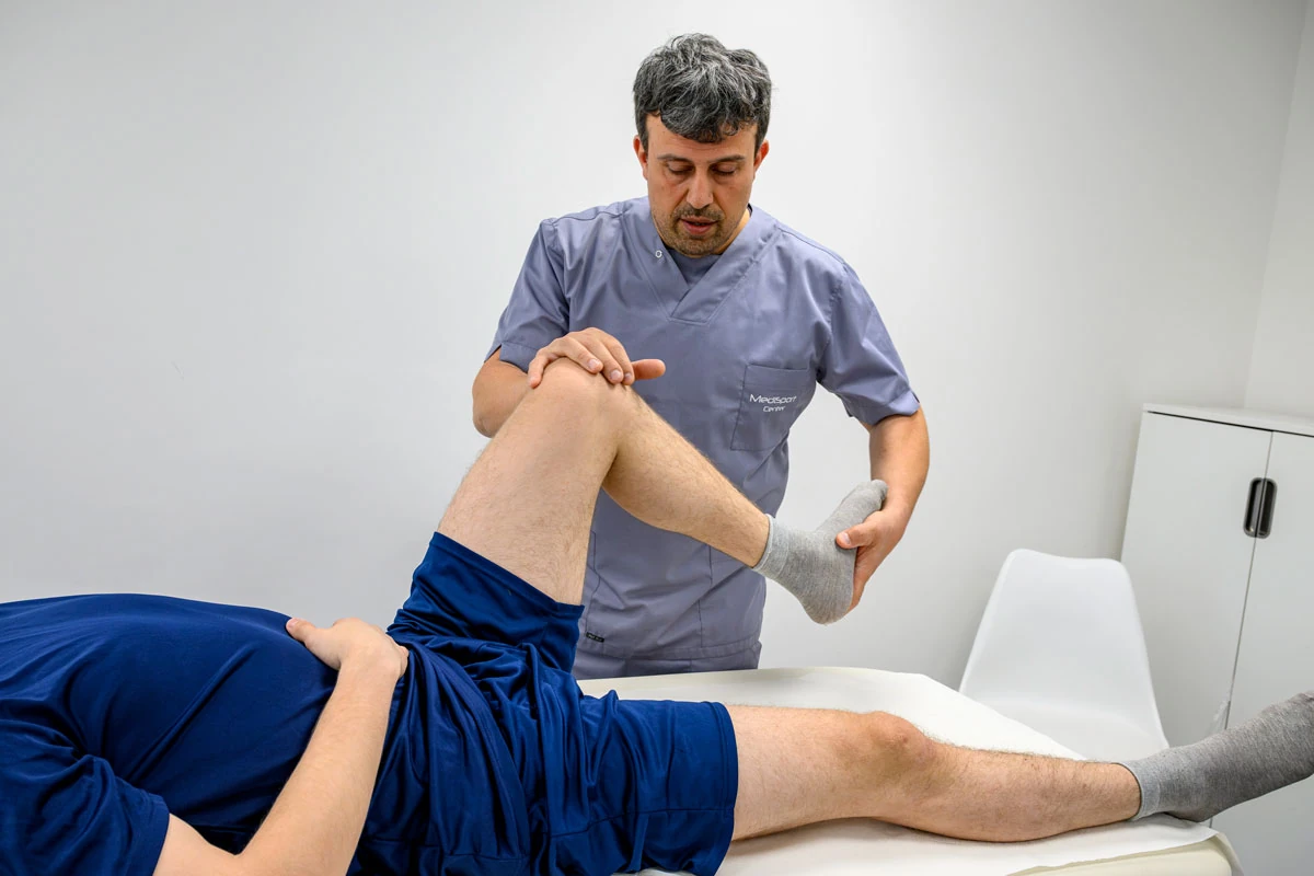 Kinesitherapy exercise for joint recovery